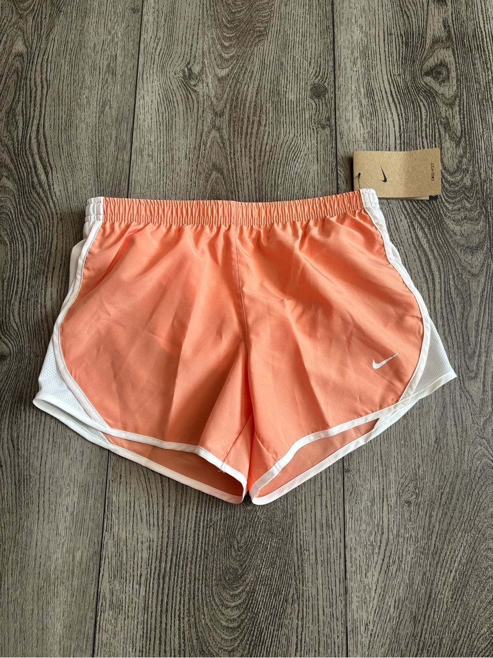 Nike Women’s Coral Running Shorts with White Trim